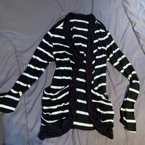 Striped cardigan